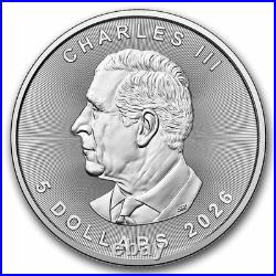 2026 Canada 1 oz Silver Maple Leaf BU