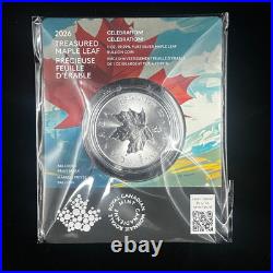 2026 Canada $5 Treasured Maple Celebration Balloons 1 oz. 9999 Silver Coin