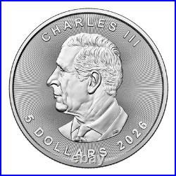 2026 Canada $5 Treasured Maple Celebration Balloons 1 oz. 9999 Silver Coin