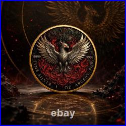 2026 Canada Maple Leaf Phoenix Rising Edition 1 oz Silver Coin (PRE-ORDER)