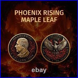 2026 Canada Maple Leaf Phoenix Rising Edition 1 oz Silver Coin (PRE-ORDER)