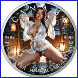 2026 Canada Maple Leaf Spa Temptation Edition 1 oz Silver Coin (PRE-ORDER)