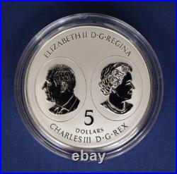 2026 Canada Silver Proof Maple Leaf 5 coin Set in Case with COA