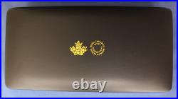 2026 Canada Silver Proof Maple Leaf 5 coin Set in Case with COA