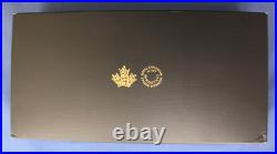 2026 Canada Silver Proof Maple Leaf 5 coin Set in Case with COA