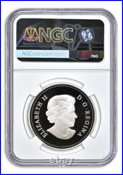 2026 Canada Silver QEII Centenary of Birth Diamond Maple Leaf Proof NGC PF70