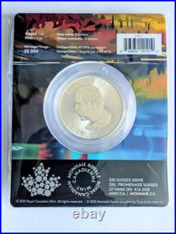 2026 Canada Treasured Maple Leaf 1oz Silver coin 9999 Wolf Privy Limited Mintage
