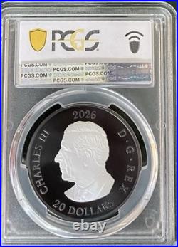 2026 Canada Triple Maple Leaf 1oz Black Rhodium PCGS PF70SIMPLY STUNNING 2026 Canada Triple Maple Leaf 1oz Black Rhodium PCGS PF70SIMPLY STUNNING