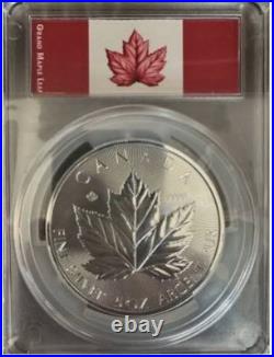 2026 Canadian 5oz Silver Grand Maple Leaf PCGS First Trial Strikeonly 1000
