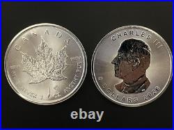 2026 Maple Leaf 1oz silver. 9999 Latest