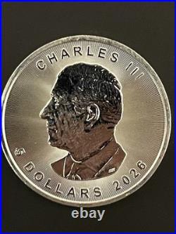 2026 Maple Leaf 1oz silver. 9999 Latest