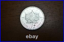 25 x 1 oz Canadian Maple Leaf, 1 oz, 5 Dollar Silver Coin 999 in Tube