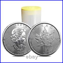 25 x 1oz 2022 RCM'Maple' Silver Bullion Coins