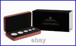 25th Anniversary of the Maple Leaf 2013 Canada Fine Silver Fractional Coin Set