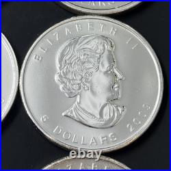 25x2022 Silver Maple Leaf Coins 1 oz. 9999 Pure BU-LOT Z 10 25x2022 Silver Maple Leaf Coins 1 oz. 9999 Pure BU-LOT Z 10