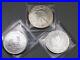 3 Silver Coins 1oz each 2001 Eagle,'22 South Africa,'15 Maple Leaf Ram Privy