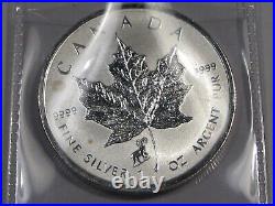 4 Silver 2015 Canadian Maple Leaf Coins Goat Privy CANADA. #17