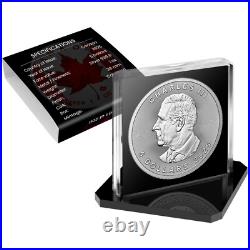 5 $ Dollar Maple Leaf Dino Attack Canada 1 Oz Silver 2025