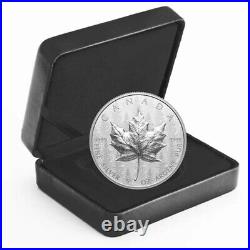 5 oz 2024 Ultra High Relief UHR Maple Leaf Silver Coin Royal Canadian Mint