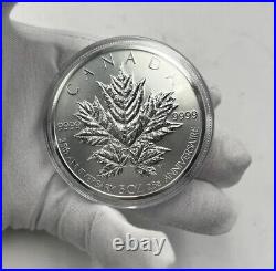 $50.00 2013 RCM 25th Anniversary Silver Maple Leaf Proof 5oz 1 Of 2500 COA