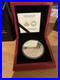 $50 Fine Silver Hologram Coin Lustrous Maple Leaves 2015