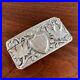 American Aesthetic Coin Silver Card Case Central Shield & Maple Leaf Late 1800s