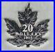 Boxed 2015 The Canadian Maple Leaf Silver Frosted Proof $20 With Certificate