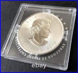 CANADA 2015 MAPLE LEAF Fabulous Collection F15 Privy Mark 1 oz. 999 silver coin