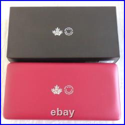CANADA 2017 FRACTIONAL 4 COIN. 9999 FINE SILVER PROOF MAPLE LEAF SET complete