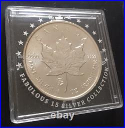 CANADA 2020 MAPLE LEAF Fabulous Collection F15 Privy Mark 1 oz. 999 silver coin