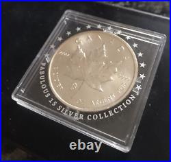 CANADA 2020 MAPLE LEAF Fabulous Collection F15 Privy Mark 1 oz. 999 silver coin