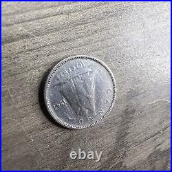 Canada 1947 10 CentS Silver Maple Leaf Rare Superb Gem BU, Full Sharp Detail NM