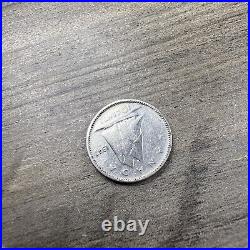 Canada 1947 10 CentS Silver Maple Leaf Rare Superb Gem BU, Full Sharp Detail NM