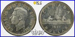 Canada 1947 ML Maple Leaf PCGS AU Details