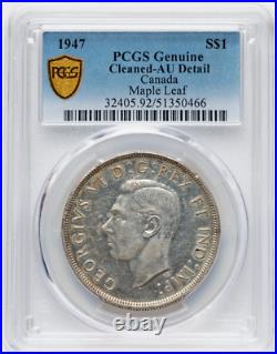 Canada 1947 ML Maple Leaf PCGS AU Details