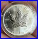 Canada 1994 1oz Solid 999 Silver Maple Coin Mint in Capsule