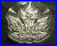 Canada 1oz. 9999 Silver Proof Maple Leaf Shaped $20 2015 in display, Boxed + COA