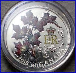 Canada $20 Queen Elizabeth II 2018 Maple Leaves Brooch #188325