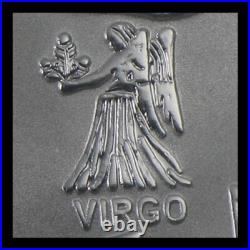 Canada 2004 Virgo Virgin Roman Zodiac Privy Mark $5 Silver Maple Leaf BOX + CoA
