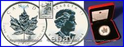 Canada 2004 Virgo Virgin Roman Zodiac Privy Mark $5 Silver Maple Leaf BOX + CoA