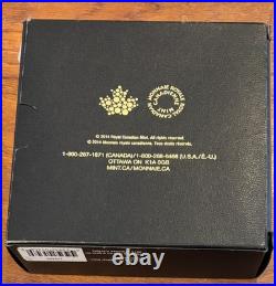 Canada 2014 5oz Silver Maple Leaf $50 Silver