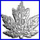 Canada 2015 Maple Leaf Shaped $20 1 Oz Pure Silver Proof Coin Perfect