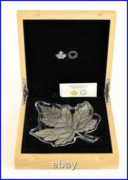 Canada 2017 1 Kilogram Silver $250 Maple Leaf Forever Cased