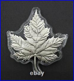 Canada 2017 1 Kilogram Silver $250 Maple Leaf Forever Cased