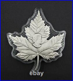 Canada 2017 1 Kilogram Silver $250 Maple Leaf Forever Cased