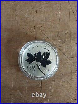 Canada 2017 Fine Silver $10 Maple Leaf 150th Anniversary