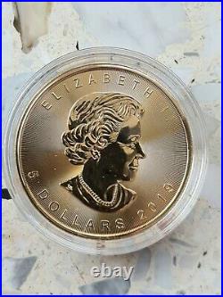 Canada 2019 5$ Maple Leaf Anchor 1 Oz Silver Coin