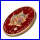 Canada 2019 5usd Maple Leaf Valentine's Day 1 Oz Bejeweled Silver Coin