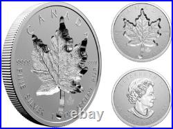 Canada 2021 Super Incuse 1 oz Silver Maple Leaf Coin, SML 25 Anniversary Privy Canada 2021 Super Incuse 1 oz Silver Maple Leaf Coin, SML 25 Anniversary Privy