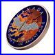 Canada 2022 $5 Maple Leaf Blue Bat 1 Oz Silver Coin with Bejeweled Insert